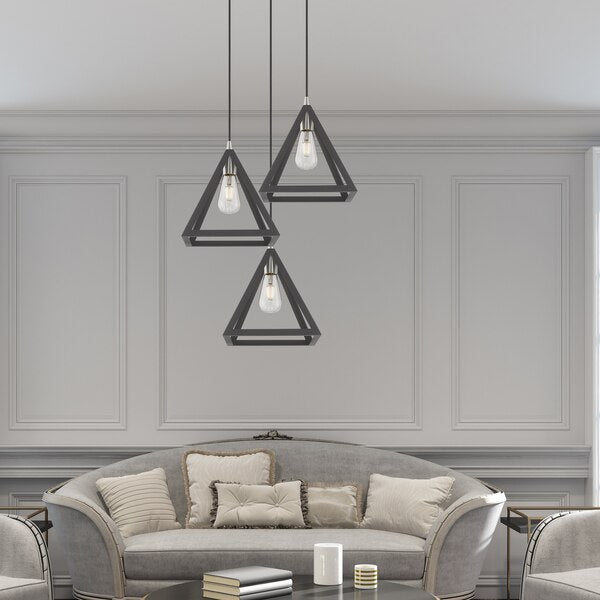 Geometric Shade Mini Pendants 1 Light Sc
