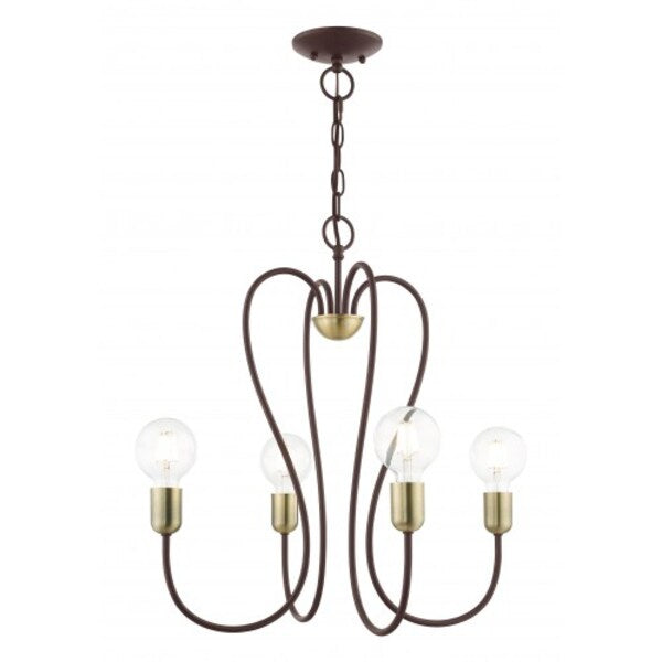 Bronze with Antique Brass Accents Chande
