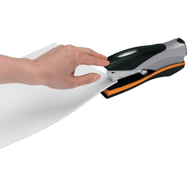 Desktop Stapler, Reduced Effort, 40 Sheets, Silver