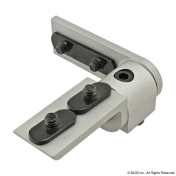 Living Hinge W/Crn Bracket 90 Deg 10 S