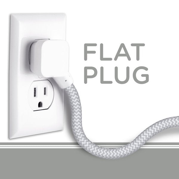 Ext Cord 2 Outlet 10Ft 250J 2USB 2.4A