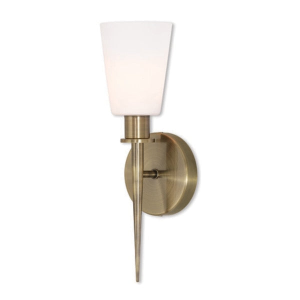 Witten 1 Light Antique Brass ADA Wall Sconce