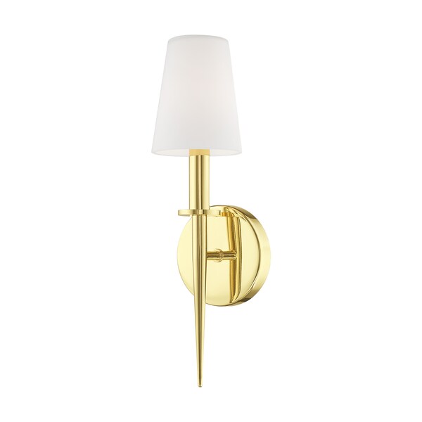 Witten 1 Light Polished Brass ADA Wall Sconce