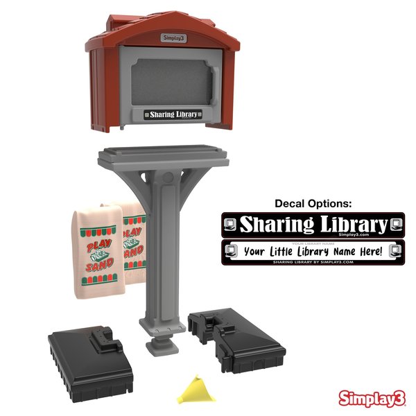 Indoor Outdoor Little Sharing Library Bo