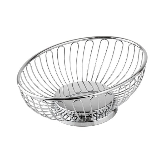 Chalet Oval Basket, Chrm, 7.5