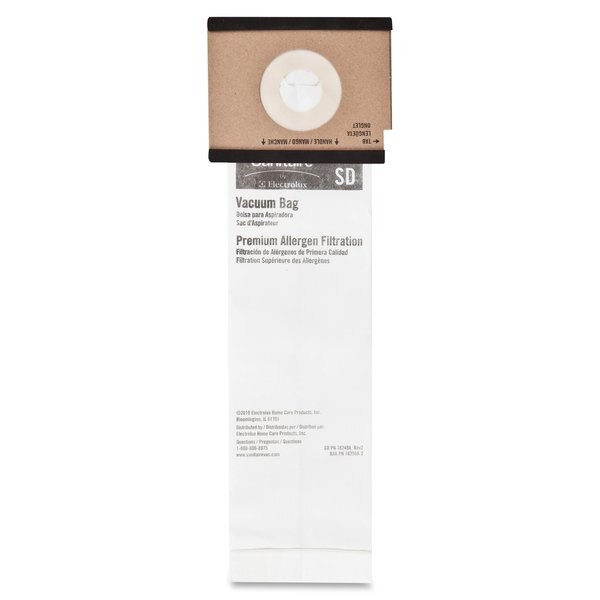 Disposable Vacuum Bag, SD, PK5