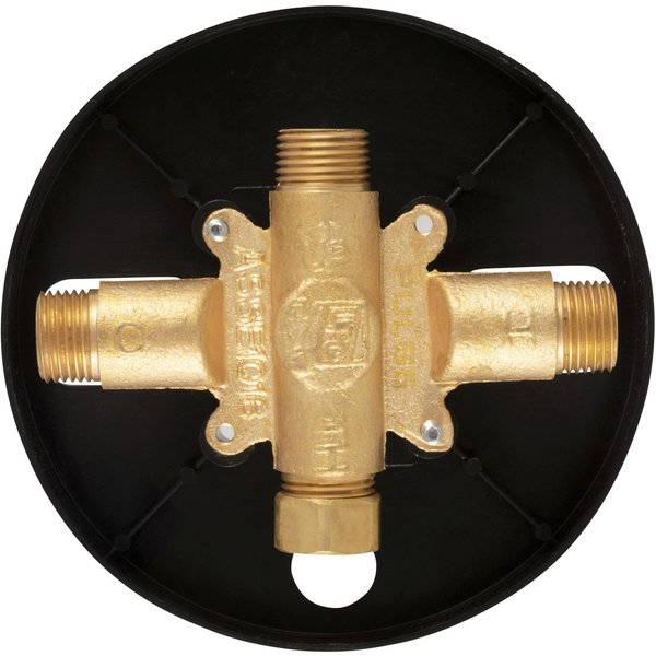 Trutemp Pressure Balance Valve W/Oil-Rubbed Bronze Trim Kit, Mounting Type: Wall