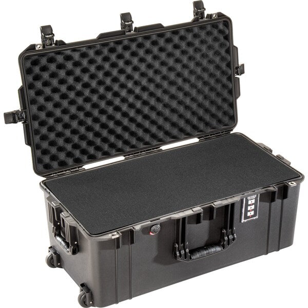 Pelican Aircase w Foam, 9.72 in, PrPu, Blk
