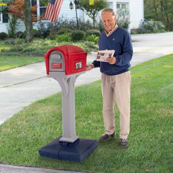 Dig Free Easy Up Classic Mailbox