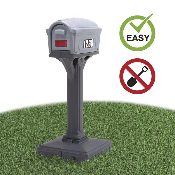 Dig Free Easy Up Classic Mailbox