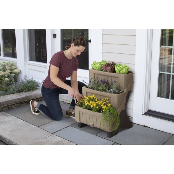 Three-Level Herb and Flower Garden Plant