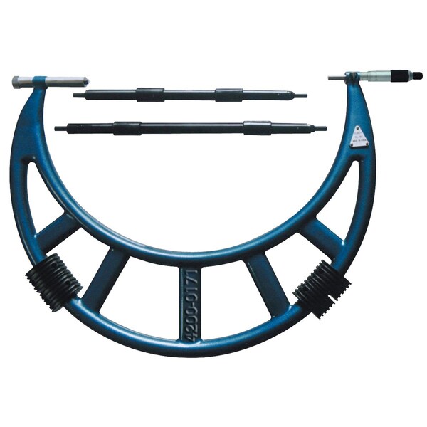 12-16 Interchangeable Anvil Outside Micrometer