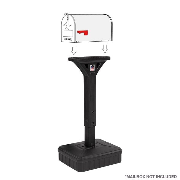 Dig Free Universal Mailbox Post