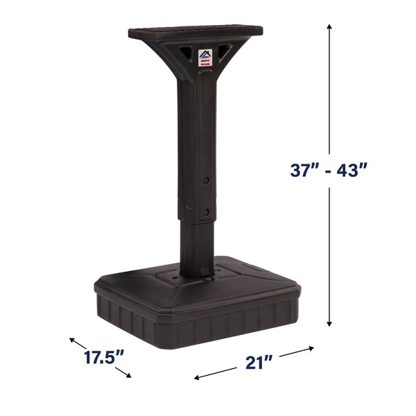 Dig Free Universal Mailbox Post