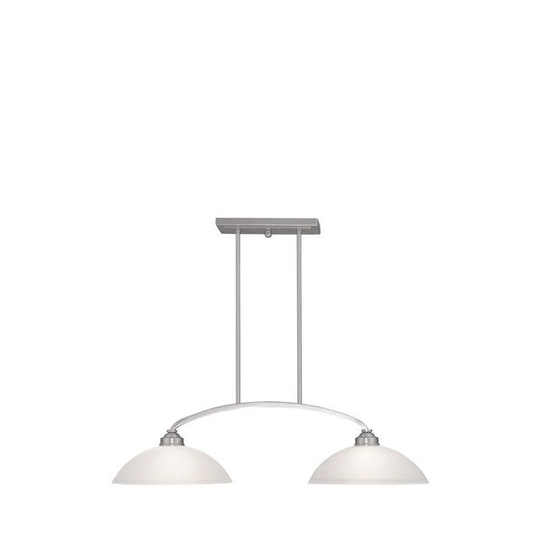 Somerset 2 Light Brushed Nickel Billiard