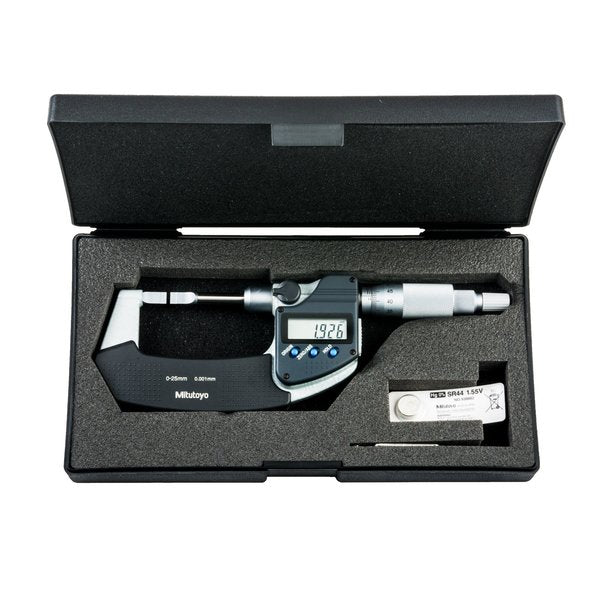 Micrometer, Blade Type B, 0-25mm, 0.001mm