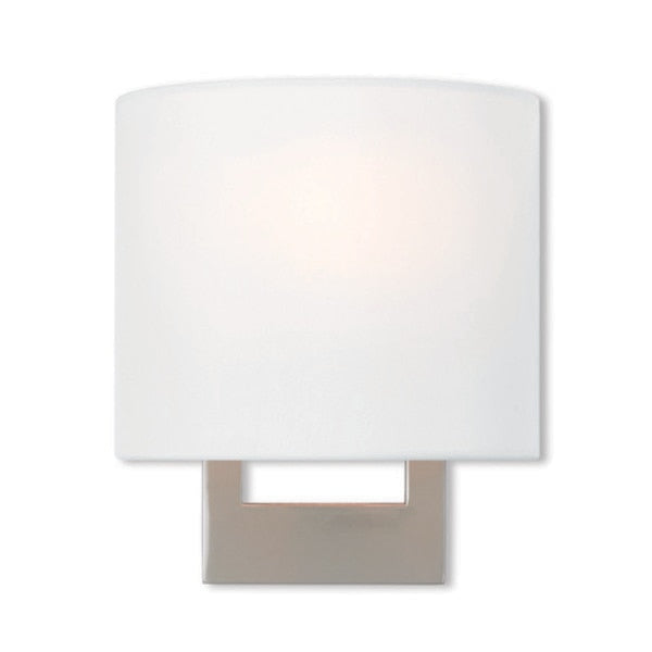 Hayworth 1 Light Brushed Nickel ADA Wall