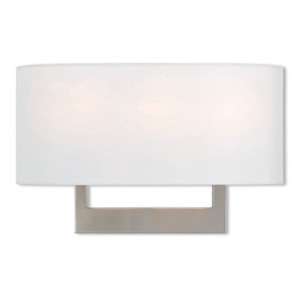 Hayworth 3 Light Brushed Nickel ADA Wall Sconce