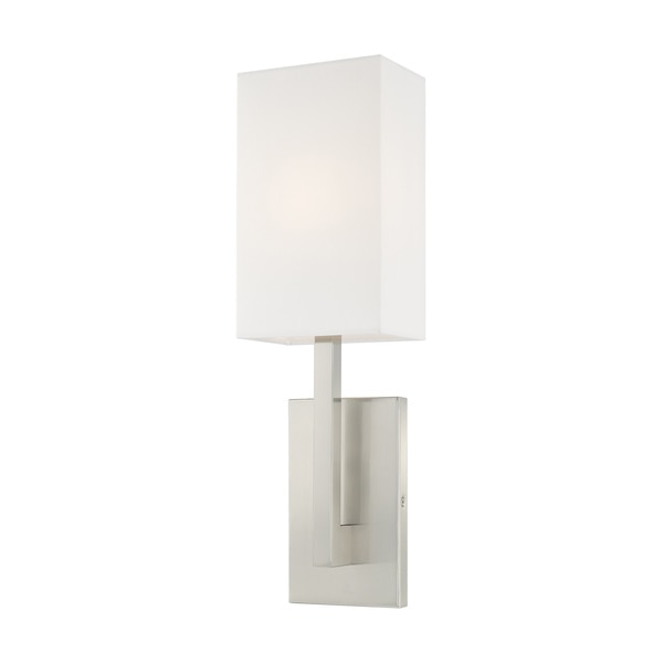 Hayworth 1 Light Brushed Nickel ADA Wall Sconce