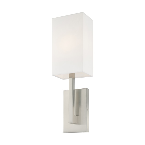 Hayworth 1 Light Brushed Nickel ADA Wall Sconce