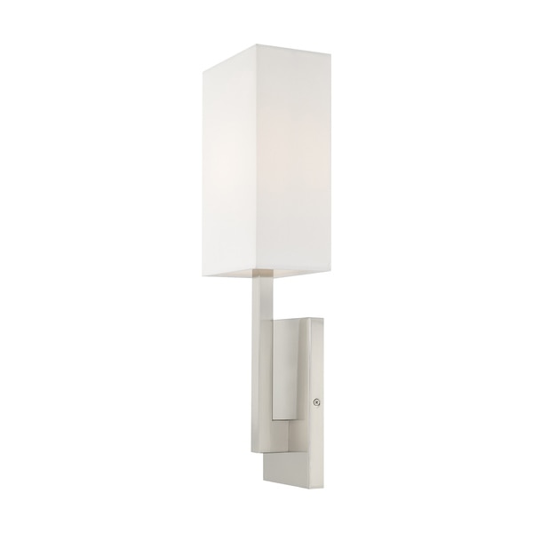 Hayworth 1 Light Brushed Nickel ADA Wall Sconce