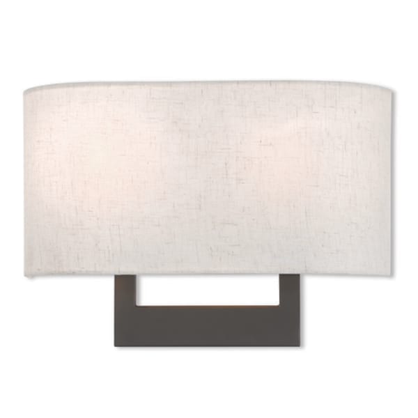 Hayworth 2 Light Bronze ADA Wall Sconce