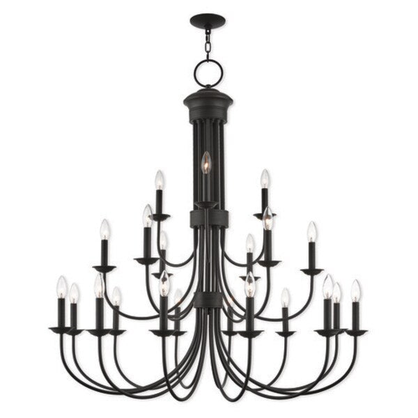 Estate 21 Light Bronze Foyer Chandelier