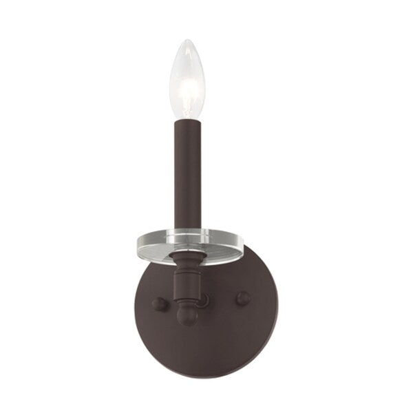 Bancroft 1 Light Bronze Wall Sconce