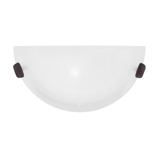 Oasis 1 Light Bronze Wall Sconce