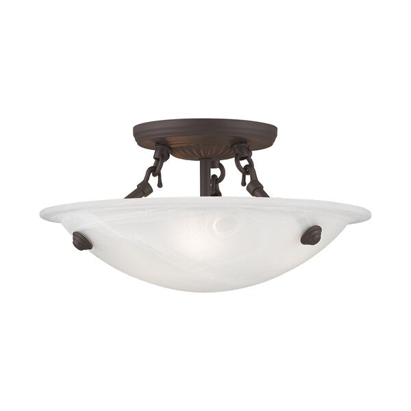 Oasis 3 Light Bronze Ceiling Mount