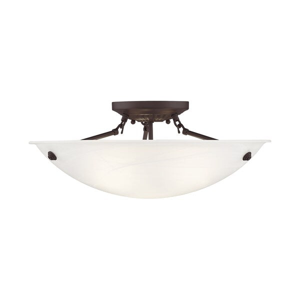 Oasis 3 Light Bronze Ceiling Mount