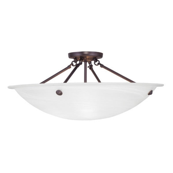 Oasis 4 Light Bronze Ceiling Mount