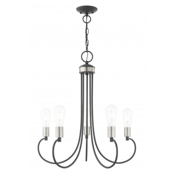 Scandinavian Gray with Brushed Nickel Ac