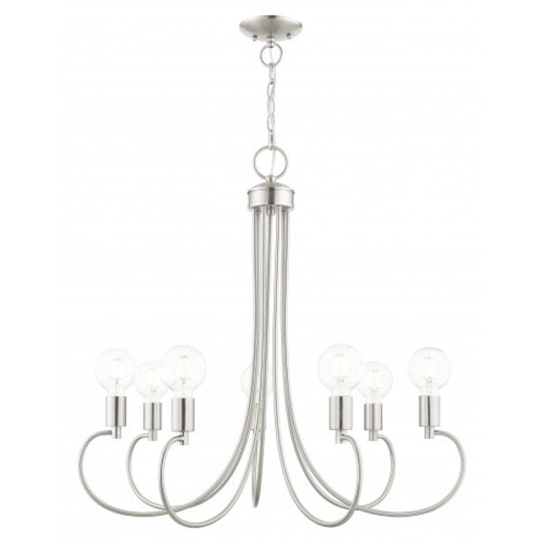 Brushed NickelChandelier, 7 Light