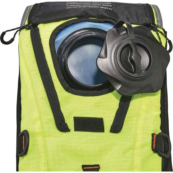 Hydration Pack, 70 oz./2L, Hi-Vis Lime