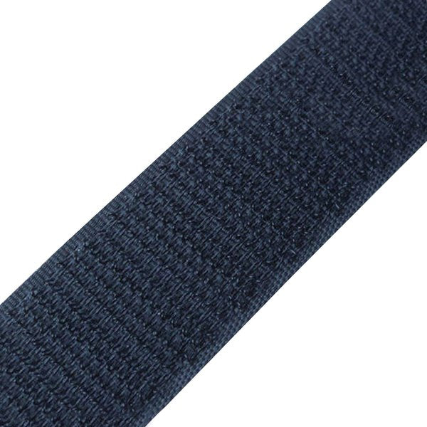 Reclosable Fastener, Acrylic Adhesive, 75 ft, 3/4 in Wd, Black