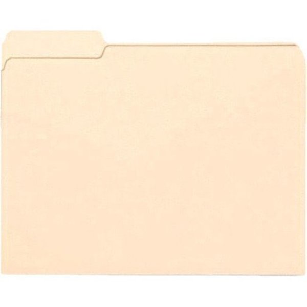 Manila File Folder, Letter, 1/3Cut, PK100