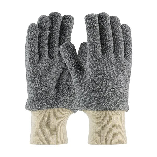 Terry Cloth Seamless Gloves, 18 Oz, PK12