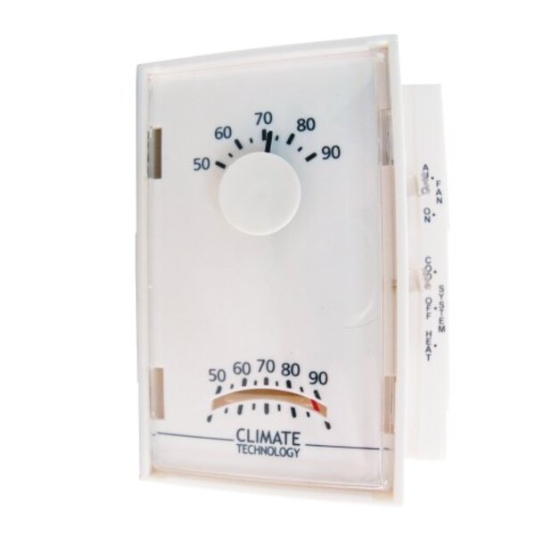 Mechanical Wall Thermostat, Vertical