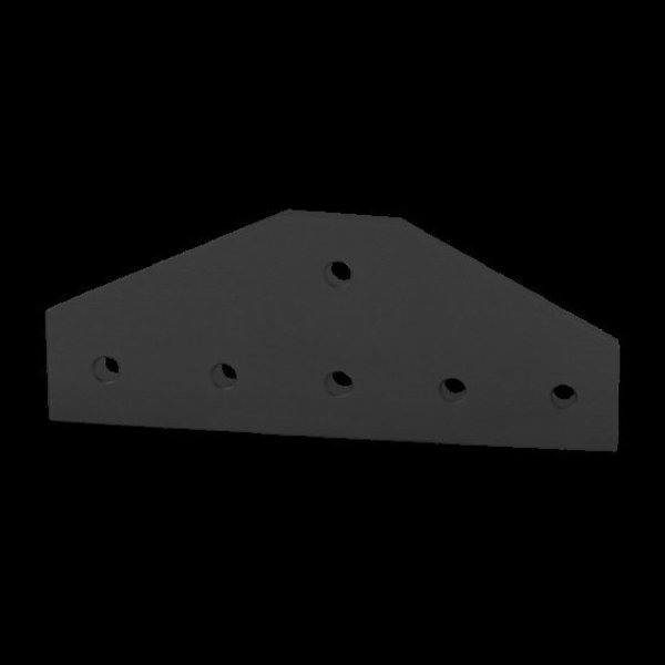 Black 15 S 6 Hole Tee Joining Plate