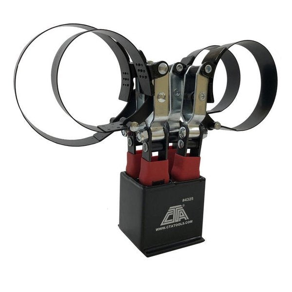 Oil Filter Wrench Set W/ Stand, 4Pc