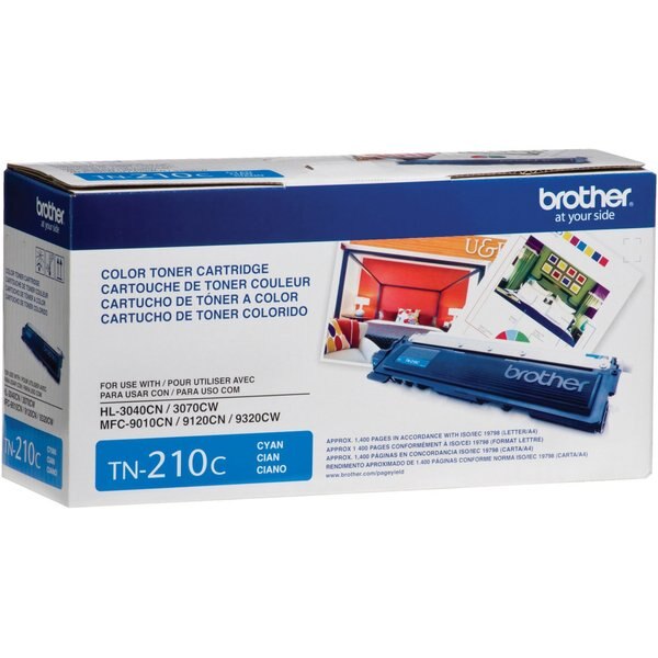 Toner For TN210C, Cyan, 1.4K Pages