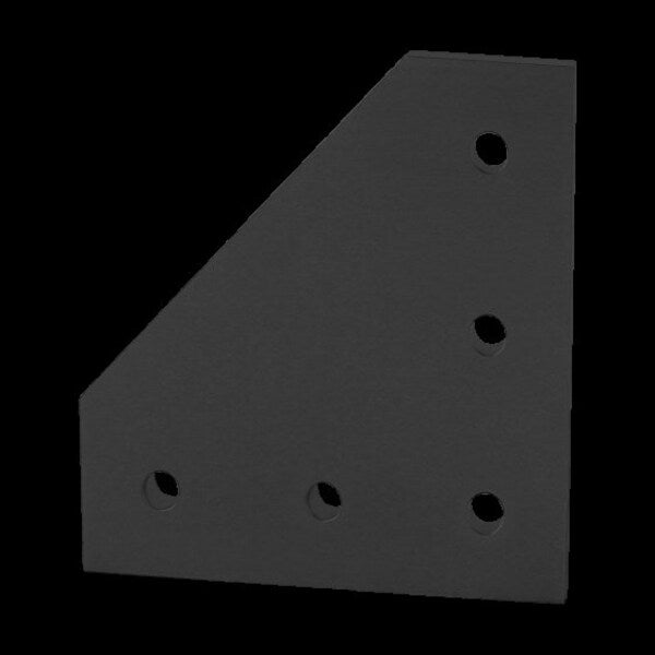 Black 15 S 5 Hole 90 Deg Joining Plate