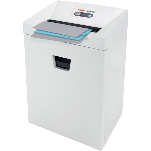 Paper Shredder, Cross-Cut, White, 9.2 gal.