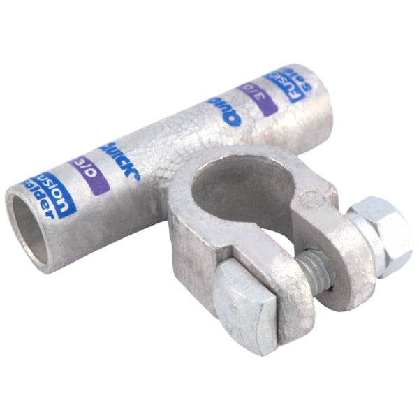 Solder Clamp, Neg, 2/0 Flag, PK5