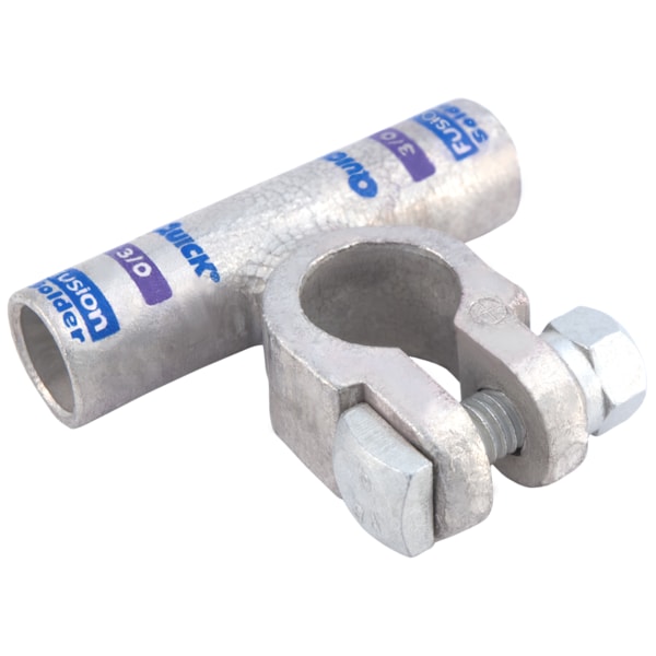Solder Clamp, Neg, Flag 1 and 2 Gauge