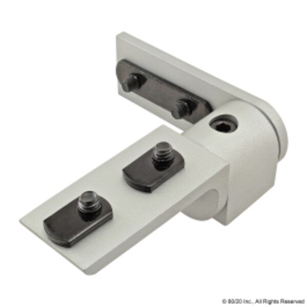 Living Hinge W/Crn Bracket 90 Deg 15S
