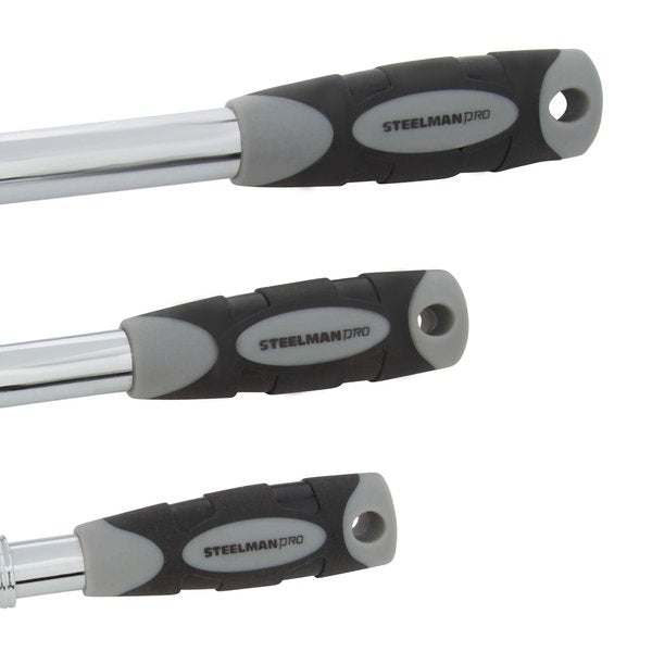 Extendable Flexhead Ratchet Set, 3 Pieces