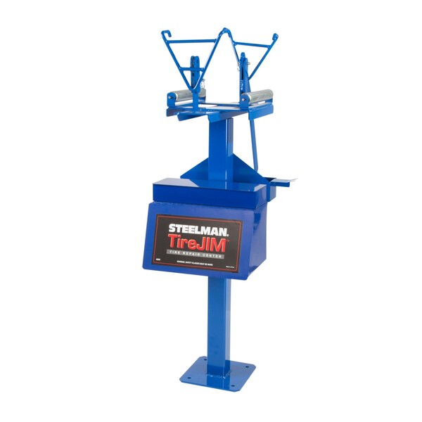 Tire Jim, Roller Head Assembly, Blue