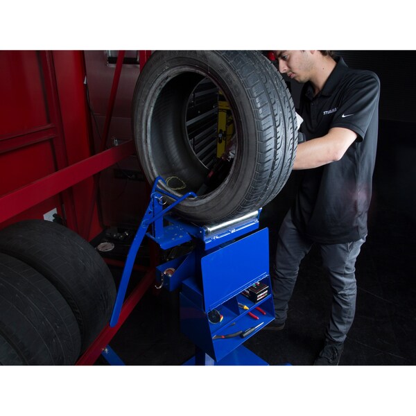 Tire Jim, Roller Head Assembly, Blue